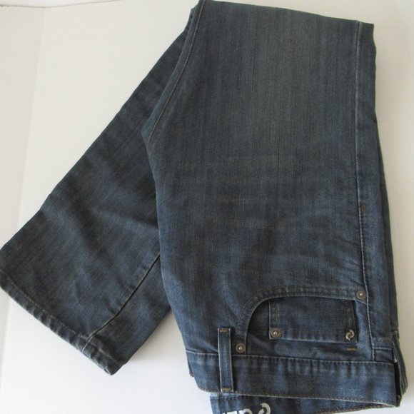 Deizen Jeans, Indigo, Little Wear, Mens Regular Fit Size 32/30, preowned - Picture 6 of 6